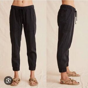Anthropologie Cloth & Stone Black Joggers Size Small